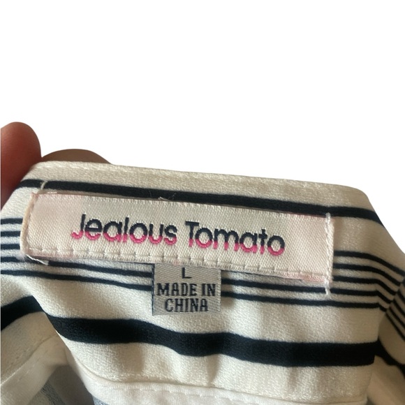 Jealous Tomato Palazzo Pants-Sz L- Amazing print- NWOT! - Picture 3 of 5